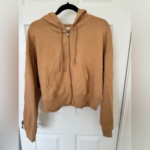 American Eagle Crop zip up hoodie
